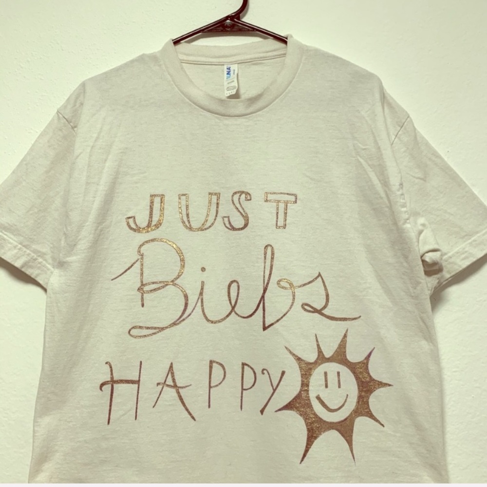 Just Biebs Happy Shirt